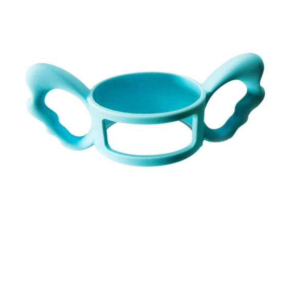 Personalized Baby Bottle Handles Soft Silicone Easy Carry Reusable Handle With Label For Daycare