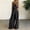 Black, variant on LEKODE Women Polka Dot Bib Overalls Jumpsuit, Adjustable Strap Wide Leg Romper with Side Buttons and Pockets for Daily Outdoor Outfit Travel Outfits for Women Navy M