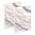 thumbnail image 2 of Haosy Soft Pink Gold White Marble Notebooks 1-subject Journal 60 Sheets A5 College Ruled Paper Detachable Ring 8.3"x5.7", 2 of 8
