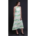 thumbnail image 4 of Bimba Robe Teinture sur Nœuds Décontractée Longue Dos Nu à Col Licou pour Femme Robe de Plage Imprimée - Xxx-Grand, 4 of 6