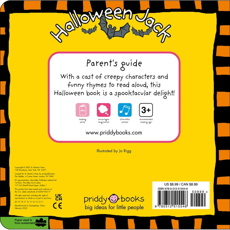 Funny Faces Halloween Jack (Board Book)