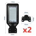 thumbnail image 2 of 2 Pcs/lot Lampe de Rue LED 100W Projecteur Extérieur IP65 Étanche Jardin Route Chemin Poteau Lumières, Haute Luminosité, 2 of 6