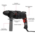 thumbnail image 3 of Electric Hammer,And Safety Clutch Hammer With 800w Rotary Speeds Rotary Hammer Drill Hammer Rotary With Vibration And Safety Clutch Hammer Vibration And Safety Variable Diy Tool 800w, 3 of 6