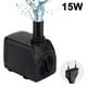 thumbnail image 1 of Submersible Pump, Ultra Quiet Water Pump With Fountain Pump With 5ft Power Cord, 3 Nozzles For Fish Tank, Aquarium, Statuary, Hydroponics, 1 of 4