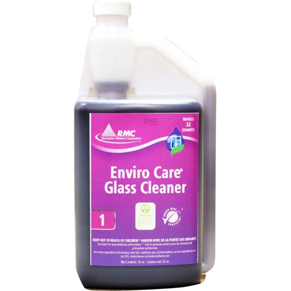 RMC Enviro Care Glass Cleaner - Liquid - 32 fl oz (1 quart) - 1 Each - Purple | Bundle of 5 Each