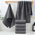 thumbnail image 1 of Solid Color Cottons Towel Household Absorbent Adult Face Towel, 1 of 6