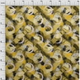 thumbnail image 4 of oneOone Cotton Flex Yellow Fabric Abstract Dress Material Fabric Print Fabric By The Yard 40 Inch Wide, 4 of 5