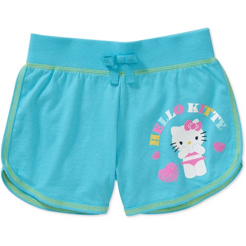 Hello Kitty - Girls' Jersey Shorts - Walmart.com