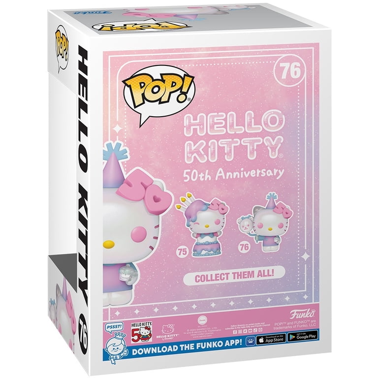 FUNKO POP! Sanrio Hello Kitty with Balloons, 50th Anniversary