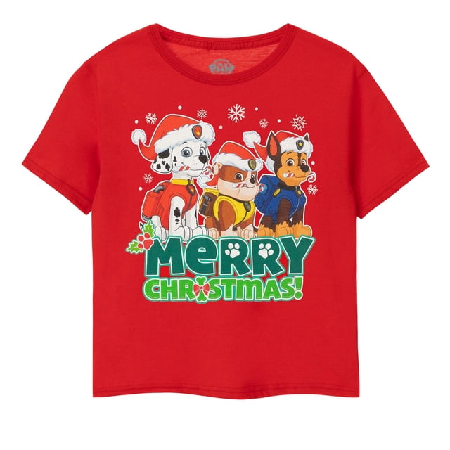 Pat' Patrouille T-Shirt de Noël pour Garçons