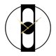 thumbnail image 1 of Reloj de pared moderno, sencillo, de acrílico negro, sin , de 30 cm (12 pulgadas), decorativo para cocina, oficina, aula, baño y hogar., 1 of 9