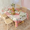thumbnail image 5 of Pioneer Flower Floral Print Pattern Rectangle Tablecloth 60"x120",Waterproof Polyester Rectangle Table Cloth, Wipeable Spillproof Polyester Tablecloth for Dining, Camping, Indoor and Outdoor, 5 of 6