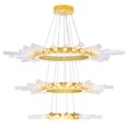 thumbnail image 1 of CWI Lighting 63 Light Chandelier with Satin Gold finish, 1 of 2