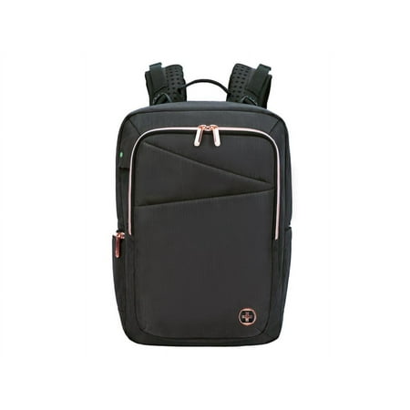 UPC: 0857056007329 | Swissdigital Black Katy Rose Massaging Backpack – Model SD1006M-01