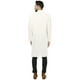 SKAVIJ Hommes Tunique Coton Longue Kurta Casual Chemise Regular Fit (Petit, Off-White) – image 2 sur 5