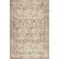 thumbnail image 5 of Nuloom Hillstone Collection Traditional Vintage Medallion Area Rug, 6' 7" x 9', Elinda Dark Beige, 5 of 7