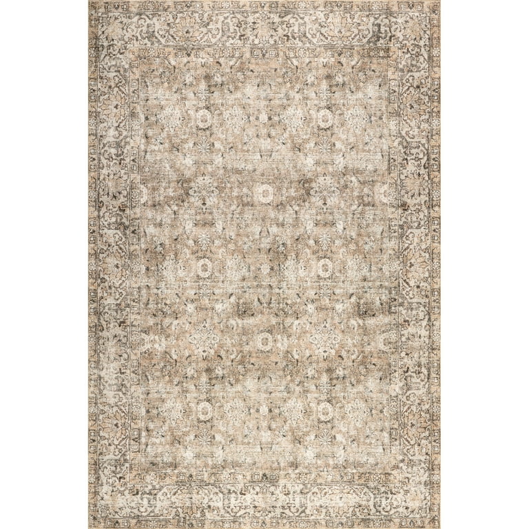絽色無地 Nuloom Hillstone Collection Traditional Vintage Medallion