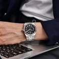 thumbnail image 2 of Pagani Design New Men's Automatic Watch Stainless Steel Mechanical Waterproof Wrist Watch for Men, Synthetic Sapphire Dial Glass PD-YS027, 2 of 10