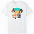 thumbnail image 2 of Caravan Atlantic Ocean Summer Holiday Perfect Gift Unisex T-Shirt, 2 of 3