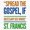 1pcs, variant on Saint Francis Peace Humility Prayer Slogan Vinyl Sticker