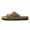 Khaki, variant on Women's Cork Footbed Leather Insole Sandals shikongkuajing