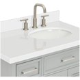 thumbnail image 7 of Ariel D037SRWQOVOWHT Kensington 37" Free Standing Single Oval Basin Vanity Set - White, 7 of 7
