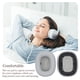thumbnail image 5 of Cateissary Almohadillas para los oídos, almohadillas para los oídos con cancelación de ruido, protección auditiva, auriculares, funda de orejera de Relojes inteligentes Gris claro, 5 of 6