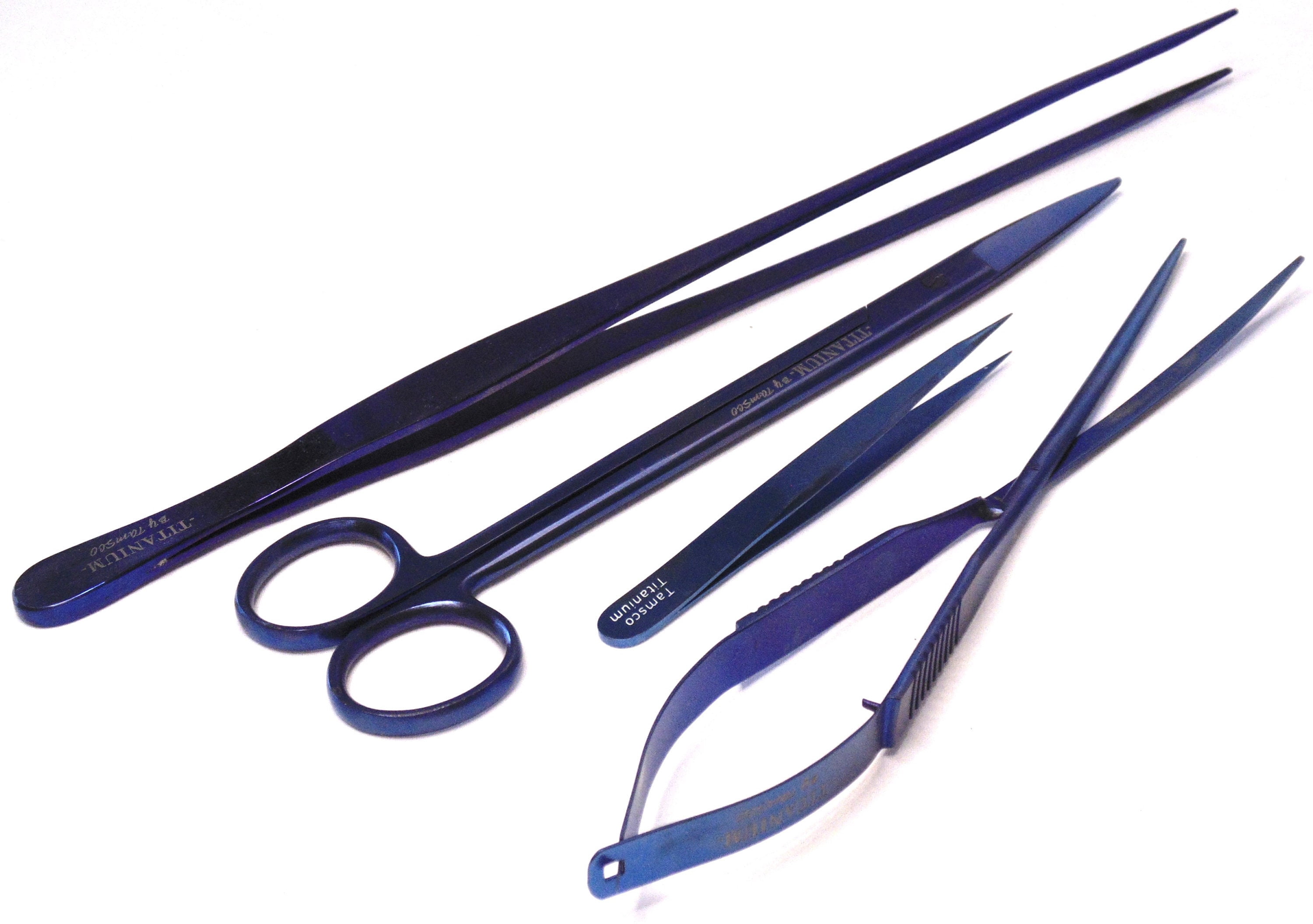 8" Spring Scissors (Titanium)