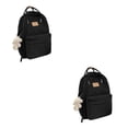 thumbnail image 3 of relayinert Fabric Shoulder Bag Reliable Partner For Everyday Adventures Multi-functional black 32*12*42cm 2Set, 3 of 6