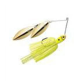 Humdinger 02-B Spinnerbait 1/4 oz 4/0 Hook Gold Colorado/Willow