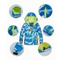 thumbnail image 5 of Traje de nieve para niños: impermeable, ajustable, traje de esquí de invierno de 2 piezas para niñas y niños Verde Talla 12 (133-140cm) Zulema niños traje de nieve, 5 of 5