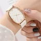 thumbnail image 3 of Reloj de cuarzo para mujer, relojes para mujer, reloj de cuarzo atmosférico, reloj clásico para mujer, reloj de temperamento para mujer. Un reloj, 3 of 5