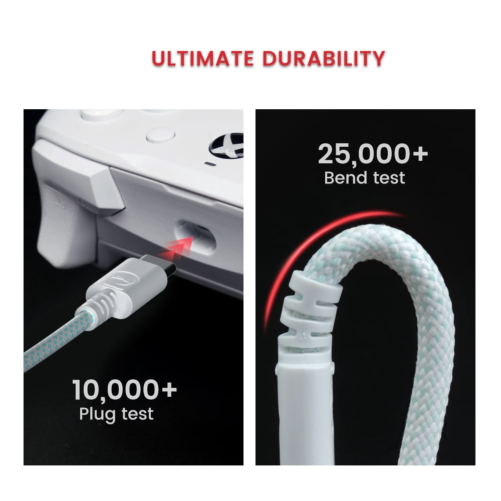 GameSir USB-C Cable for G7 SE, G7, T4 Kaleid (Black & Red)