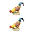 thumbnail image 2 of kurtrusly Statue en Résine Statue de Poulet Décorative pour Patio Pelouse Jardin pour Cicatrices S 2Set, 2 of 6