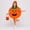 A02-Orange, variant on LEKWK Pumpkin Costume Adult 3 Piece Set with Hat & Candy Bag Cute Funny Halloween Costume Family Members Halloween Party Dress up Clearance
