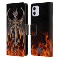 thumbnail image 1 of Head Case Designs Officially Licensed Anne Stokes Dragons 3 Warrior Leather Book Wallet Case Cover Compatible with Apple iPhone 11, 1 of 6