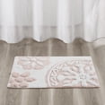 thumbnail image 2 of Comfortable 20 W x 30 L Inches 100% Cotton Tufted Rectangle Bathroom Rug, Pink, 2 of 8