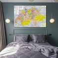 thumbnail image 4 of Switzerland Map Posters Canvas Wall Art Poster Decorative Bedroom Modern Home Print Picture Artworks Posters 08x12inch(20x30cm), 4 of 6