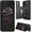Black Rose, variant on Case for Samsung Galaxy S24 Case Wallet Case with Card Holder, PU Leather Kickstand Double Magnetic Clasp Shockproof Cover Case for Galaxy S24, Cute Squirrel
