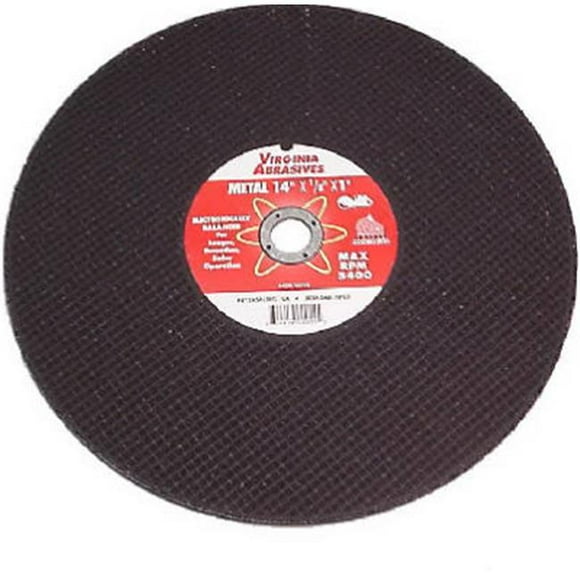 Virginia Abrasives 424-16114 14 x 0.2 in. General Purpose Metal & Steel Bonded Cut Off Wheel- Pack of 10
