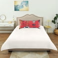 thumbnail image 6 of Red Minimalist Creative Pattern Satin Pillowcase 20''x26'' Double-Sided Print Soft Wrinkle Resistant, 6 of 9