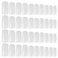 thumbnail image 1 of EeaseCA 600 Pcs False Nails Clear Nail Tips French Nail Tips (White), 1 of 7