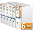 thumbnail image 1 of QuickFit® Heavy Duty File Binder, Quickload D Ring, 6 Pack, 2", 1 of 3