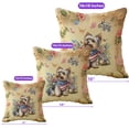 thumbnail image 4 of Yorkshire Terrier Celebrates Spring and Enjoys a Happy Easter Pillow Cushion Double Sided Yorkie Dog Lover Gifts Throw Pillow - 02001, 4 of 4