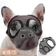 thumbnail image 1 of Short Snout Dog Muzzles,bulldog Muzzle Adjustable Breathable Mesh Dog Muzzle For Briting Chewing, 1 of 5