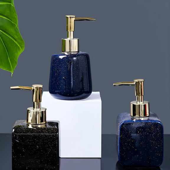 ACDANC Ceramic Soap Dispenser Bathroom,Hand Wash Dispenser,Soap Dispenser Kitchen