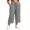 78Grey375, variant on XAOFW Casual Capri Pants For Women Loose Fit Straight Leg Trousers High Waisted Work Pants With Pockets Stylish Bottom XXL