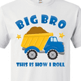 thumbnail image 4 of Inktastic Dump Truck Big Bro T-Shirt, 4 of 5