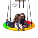 thumbnail image 1 of Columpio de árbol de platillo de 40 pulgadas para niños al aire última intervensión, marco de acero  multicolor, 1 of 6