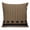 Brown, variant on Throw Pillow Covers 18x18 Inch, Brown Black Plaid Decorative Pillow Cases for Couch Sofa Bed, Vintage Rustic Star Buffalo Check Cotton Linen Square Home Decor Pillowcases with Hidden Zipper